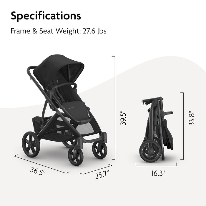 Shop UPPAbaby Vista V3 Stroller, 2026, Jake (Charcoal) at GoodBuy Gear