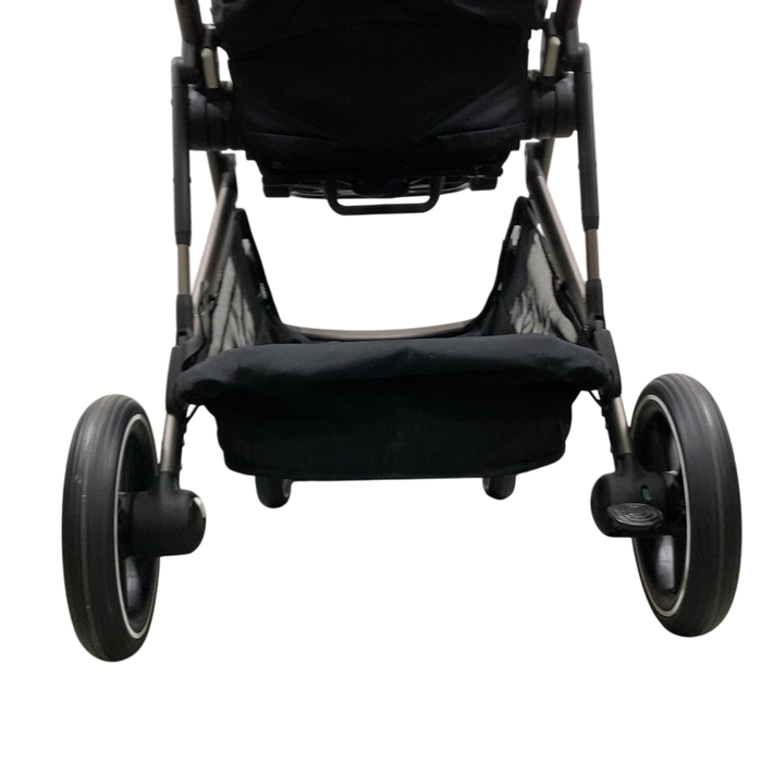 Shop Cybex Gazelle S Modular Stroller, 2024, Moon Black, Taupe Frame at GoodBuy Gear