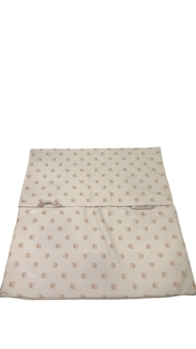 Shop Toki Kids Vegan Leather Mat Standard, Rainbow Cream at GoodBuy Gear