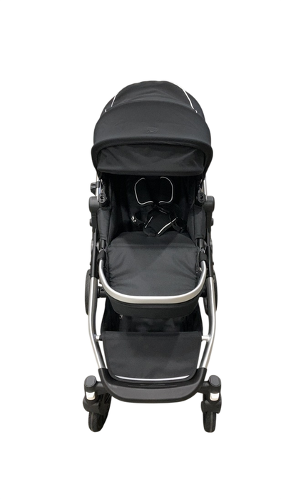 Shop Mockingbird Single to Double 2.0 Stroller, 2025, Black, Silver With Penny Leather, Windowpane at GoodBuy Gear