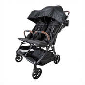 Shop Strolee V2 Double Stroller, 2026, Black at GoodBuy Gear