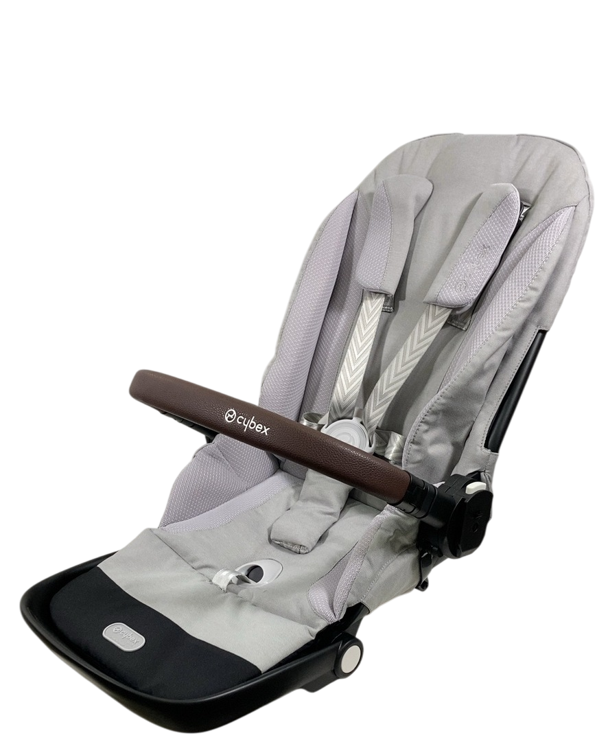 Cybex Gazelle S Seat Unit, Black Frame, Lava Grey