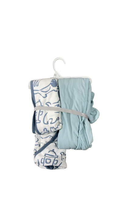 Shop Carter’s Hooded Towels 2pack, Blue/White at GoodBuy Gear