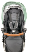 Shop Mockingbird Single to Double 2.0 Stroller, 2024, Sage, Silver With Penny Leather, Watercolor Drops at GoodBuy Gear