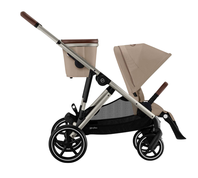 Shop Cybex Gazelle S Modular Stroller, 2025, Almond Beige, Taupe Frame at GoodBuy Gear