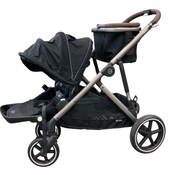 Shop Cybex Gazelle S Modular Stroller, 2024, Moon Black, Taupe Frame at GoodBuy Gear