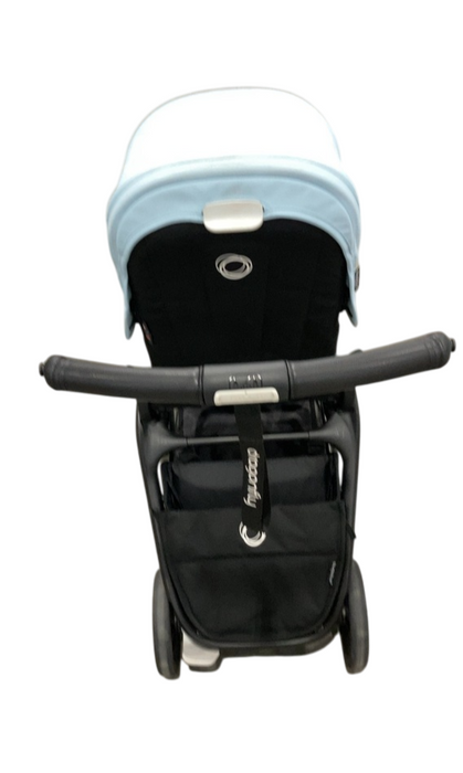 Shop Bugaboo Dragonfly Stroller, 2023, Graphite, Midnight Black, Skyline Blue-MISSING at GoodBuy Gear