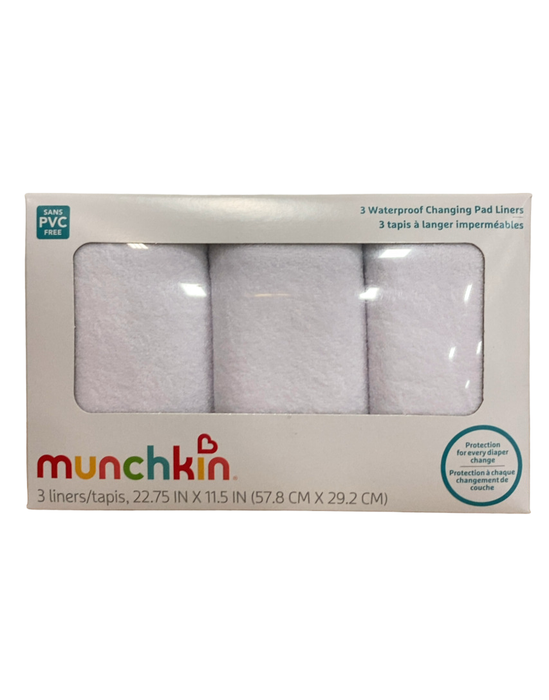 Shop Munchkin Waterproof Changing Pad Liners, 3 COUNT at GoodBuy Gear