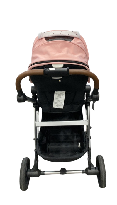 Shop Mockingbird Single 2.0 Stroller, 2025, Bloom, Silver With Penny Leather, Watercolor Drops at GoodBuy Gear