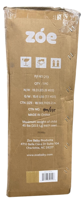 Shop Zoe The Traveler Stroller, Clay, 2024 at GoodBuy Gear