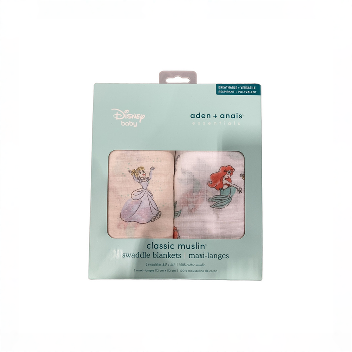 Shop DRAFT - Aden + Anais Swaddle Blanket, Disney Princess at GoodBuy Gear