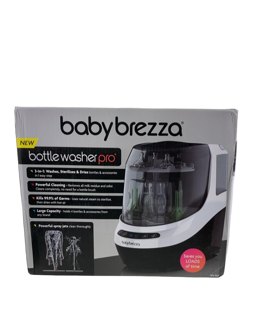 Baby Brezza Bottle Washer Pro, White/Black