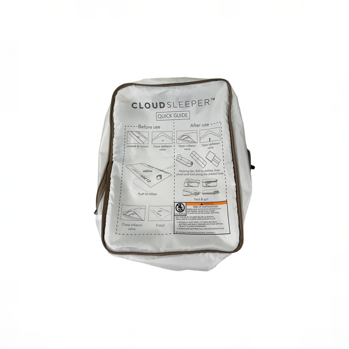 Shop Stokke JetKids CloudSleeper Inflatable Kids’ Bed, White at GoodBuy Gear