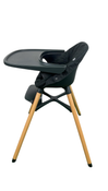 Shop Lalo High Chair with Infant Kit, Licorice, Licorice, Natural Wood at GoodBuy Gear