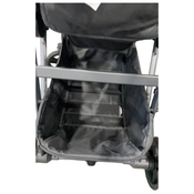 Shop Mockingbird Single to Double 3.0 Stroller, 2025, Charcoal with Penny Leather, Solid Black at GoodBuy Gear