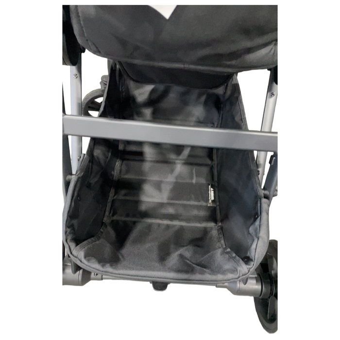 Shop Mockingbird Single to Double 3.0 Stroller, 2025, Charcoal with Penny Leather, Solid Black at GoodBuy Gear