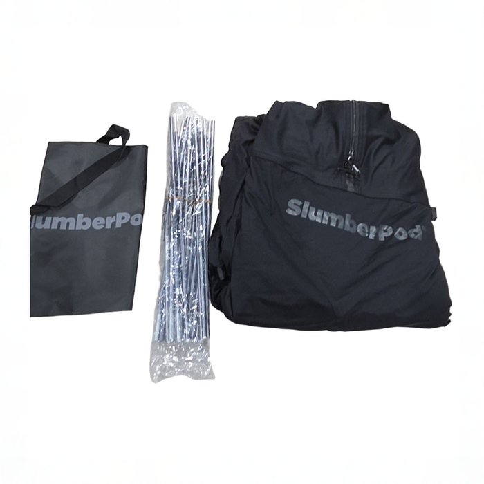 Shop SlumberPod 3.0 Sleep Canopy, Black with Gray Accents at GoodBuy Gear