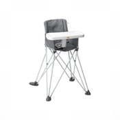 Shop Bright Starts Pop 'N Dine Portable High Chair, Grey at GoodBuy Gear