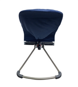 Shop BabyBjorn Bouncer Bliss, Dark Gray Frame, Midnight Blue Cotton Classic Quilt at GoodBuy Gear