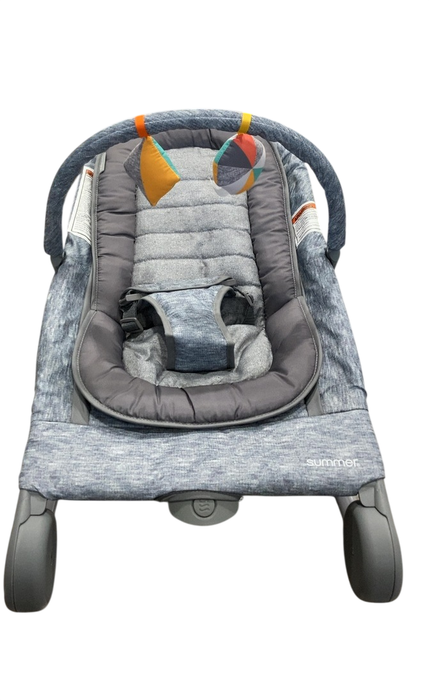 Shop Summer Infant 2-in-1 Baby Bouncer And Rocker Duo, Light Gray Tweed at GoodBuy Gear