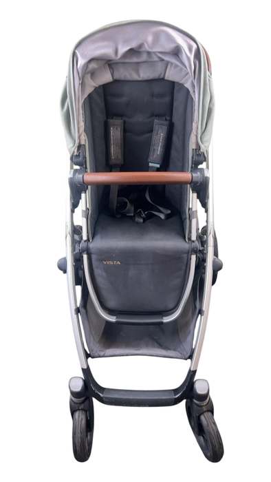 Shop UPPAbaby VISTA Stroller, 2019, Emmett (Green Melange) at GoodBuy Gear