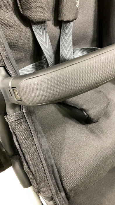 Shop Cybex Eos Stroller, 2024, Moon Black, Silver at GoodBuy Gear