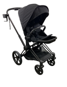 Shop Cybex Priam4 Stroller, 2022, Deep Black, Matt Black at GoodBuy Gear