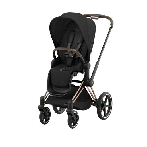 Shop Cybex PRIAM4 Stroller, 2025, Rose Gold, Sepia Black at GoodBuy Gear