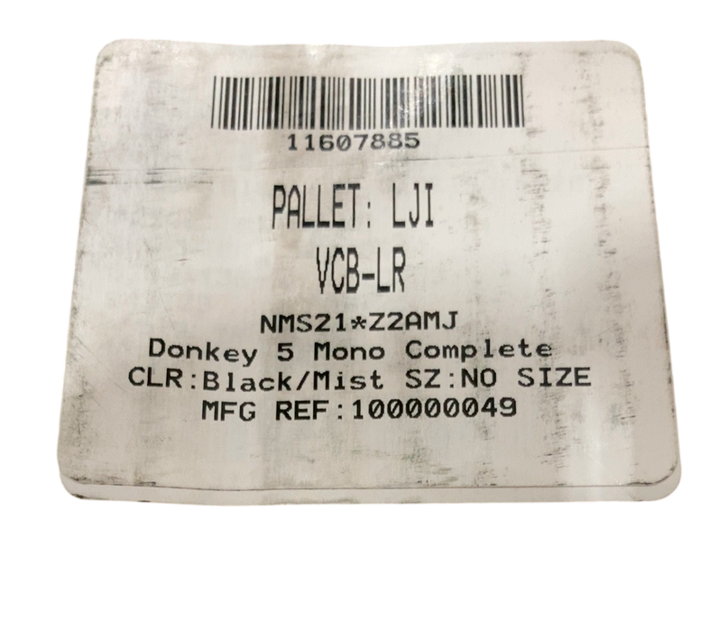 Shop Bugaboo Donkey 5 Mono Stroller, 2025, Black, Midnight Black, Misty White at GoodBuy Gear