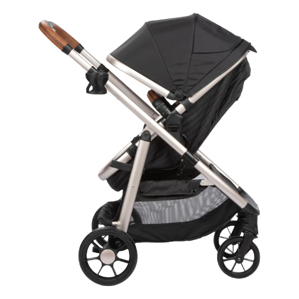 Shop Monbebe Lynx 6-in-1 Modular Travel System Stroller, 2025, Black & Gold at GoodBuy Gear