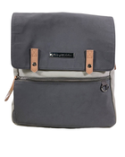 used Petunia Pickle Bottom Meta Backpack, Grey Pearl Nubuck Leather