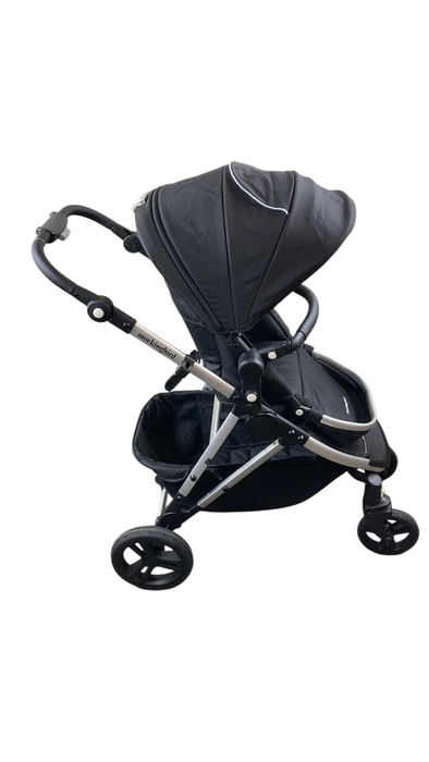 Shop Mockingbird Single 2.0 Stroller, Black, Windowpane, Silver With Black Leather, 2024 at GoodBuy Gear