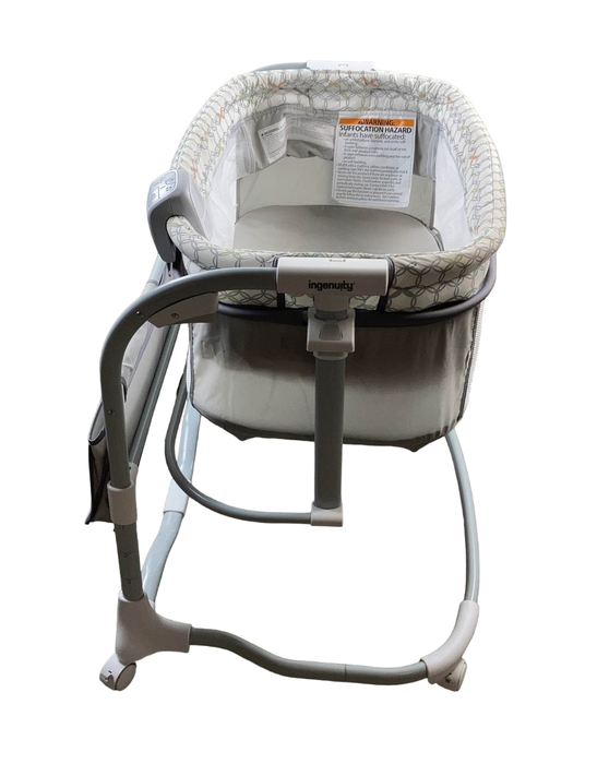 secondhand Ingenuity Dream & Grow Bedside Bassinet, Dalton