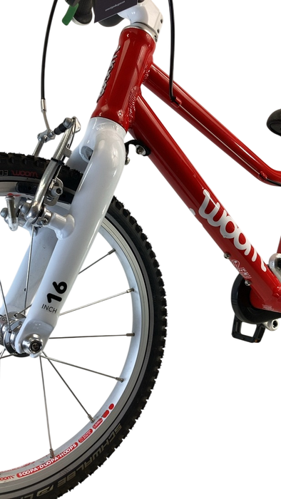 Shop Woom 3 Bike "16, Woom Red at GoodBuy Gear