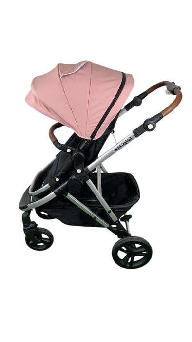 Shop Mockingbird Single 2.0 Stroller, Bloom, Windowpane, Silver With Penny Leather, 2025 at GoodBuy Gear