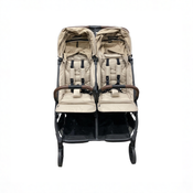 Shop Strolee V2 Double Stroller, 2025, Fawn at GoodBuy Gear