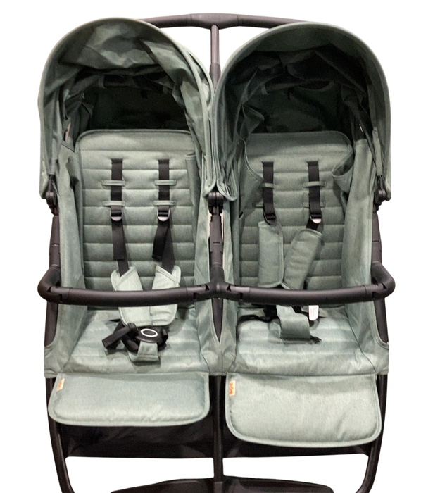 Shop Zoe The Twin V2 Double Stroller, 2025, Forest at GoodBuy Gear