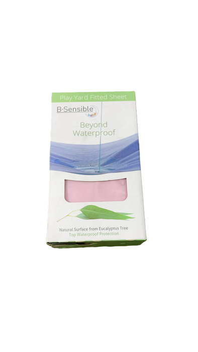 Shop BSensible Playard Fitted Sheet, Pink at GoodBuy Gear