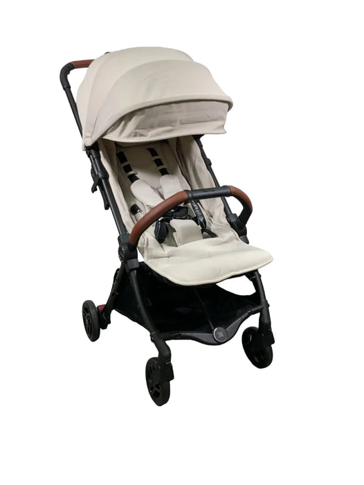 Silver Cross Jet 5 Super Compact Stroller, 2024, Almond White