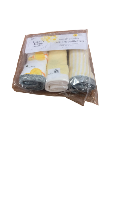 Shop Burt's Bees Baby Washcloths 3 Pack, Little Ducks at GoodBuy Gear