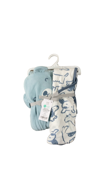 Shop Carter’s Hooded Towels 2pack, Blue/White at GoodBuy Gear