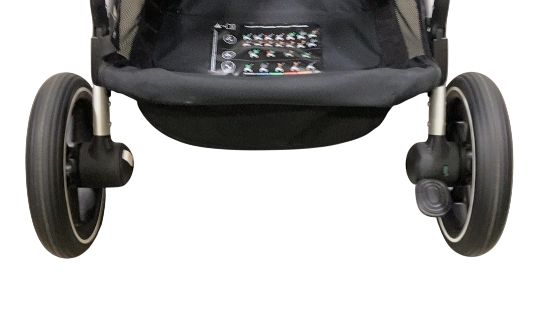 Shop Cybex Gazelle S Modular Stroller, 2023, Moon Black, Silver Frame at GoodBuy Gear