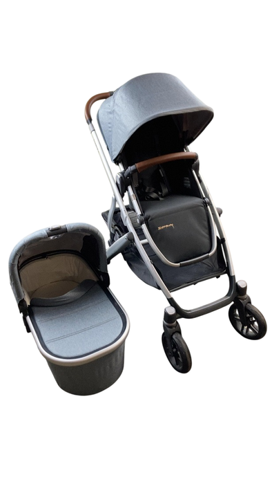 Shop UPPAbaby VISTA V2 Stroller, 2022, Gregory (Blue Melange) at GoodBuy Gear
