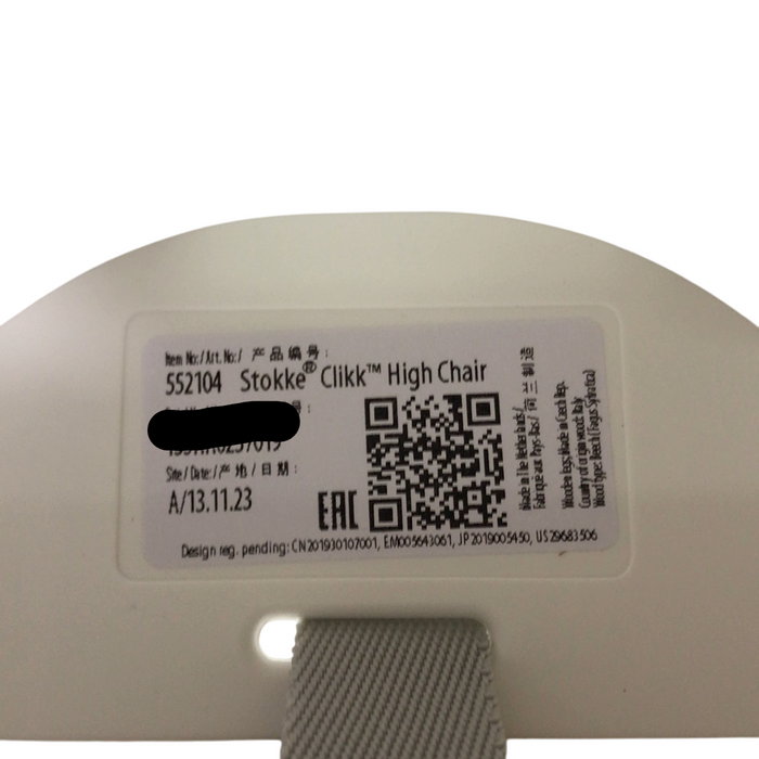 Shop Stokke Clikk High Chair, White at GoodBuy Gear