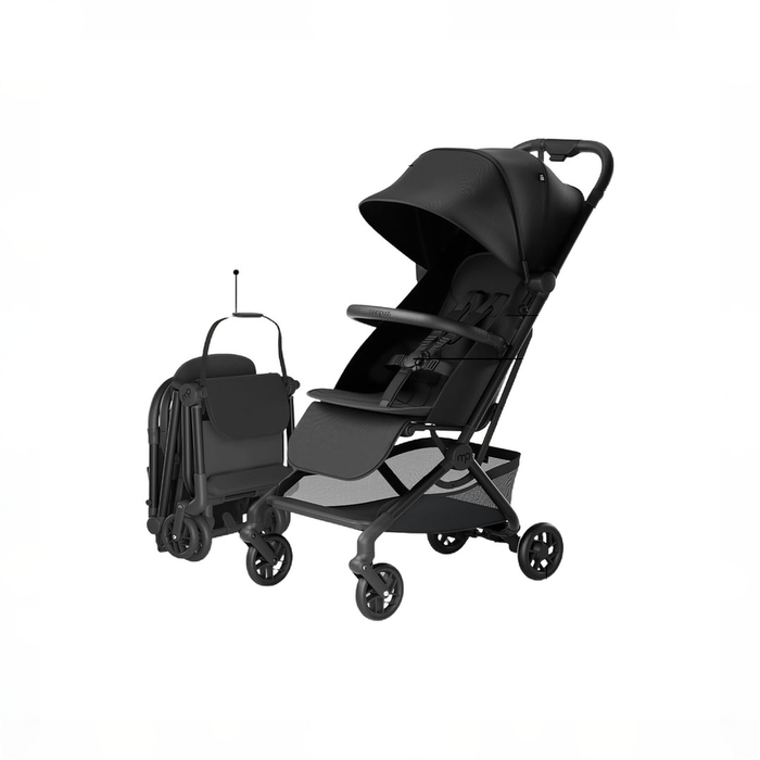 Shop Mompush Velo Lightweight Travel Stroller, 2025, Black at GoodBuy Gear