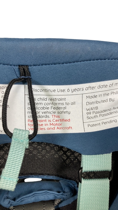 Shop WAYB Pico Portable Car Seat, 2021, Midnight Sky at GoodBuy Gear