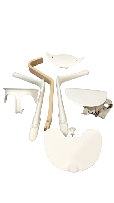Shop Stokke Nomi High Chair, White/Natural at GoodBuy Gear