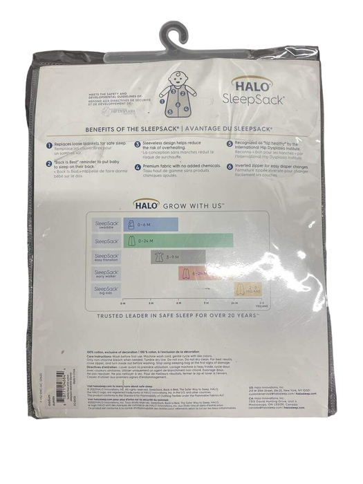 Shop Halo Cotton Sleepsack, M, Twinkle Blue at GoodBuy Gear