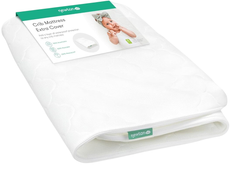 Shop Newton Extra Crib Mattress Cover Waterproof, Cloud White at GoodBuy Gear