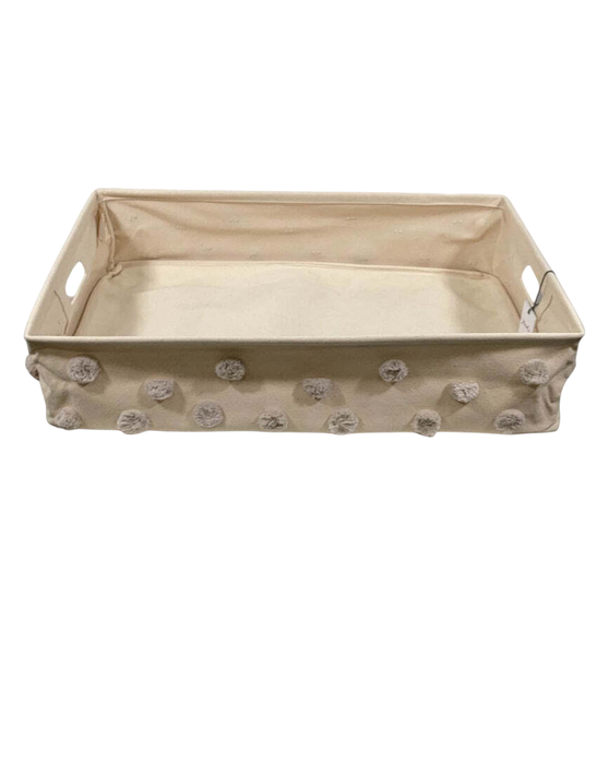 Shop Pehr Hide Away Basket, Grey, Large at GoodBuy Gear